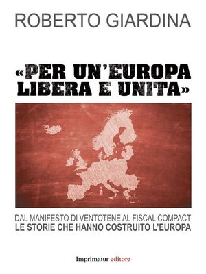cover image of Per un'Europa libera e unita